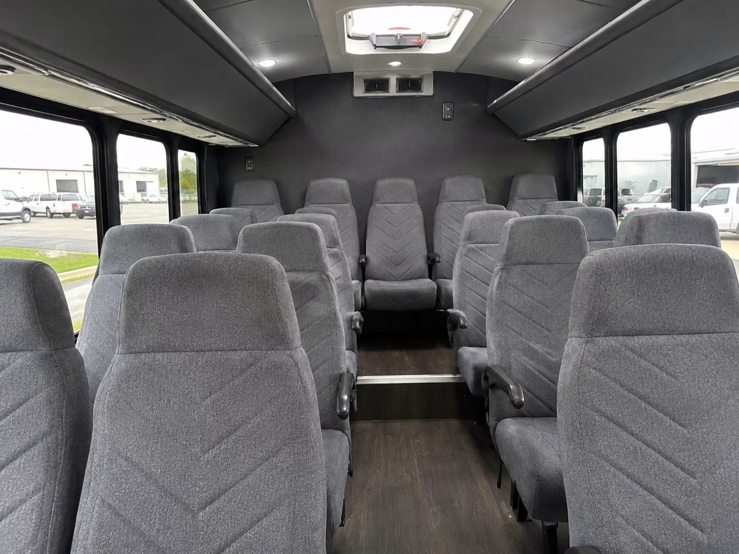 20 passenger minibus inside