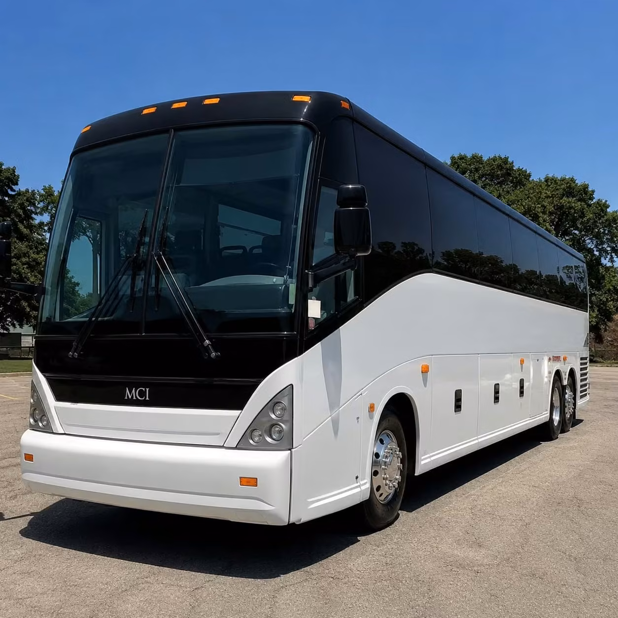 arlington long distance charter bus rentals