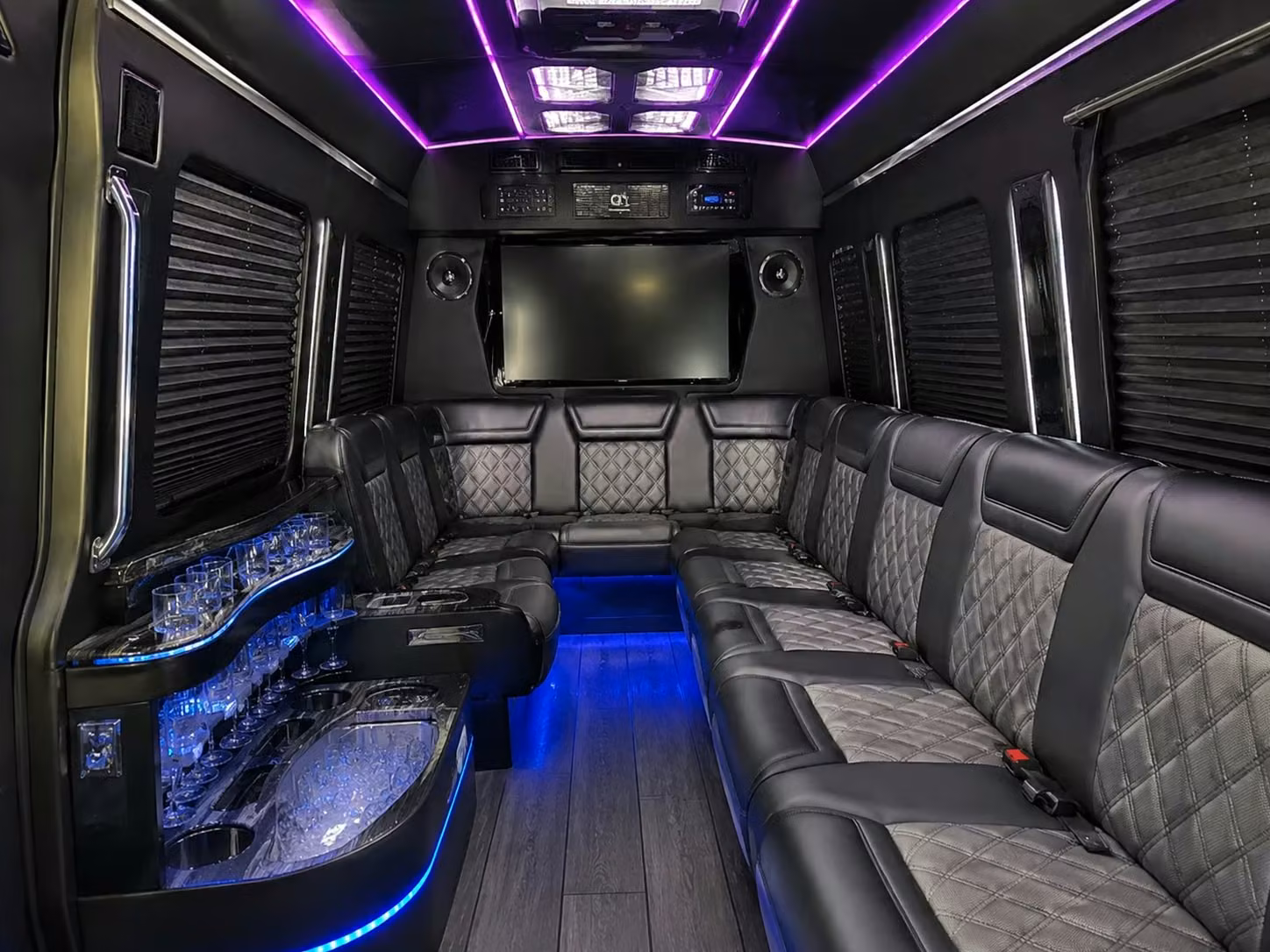 fan group shuttle bus rentals for arlington sporting events